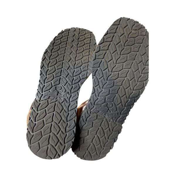 The Spanish Sandal Co Metallic Rose Gold Leather Slingback Sandals EU 37 - Picture 4 of 4